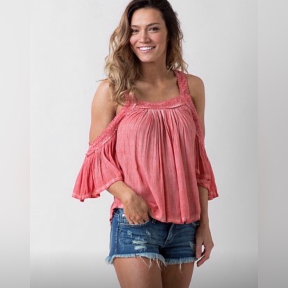 Sea Gypsies Drop Shoulder Blouse NWT